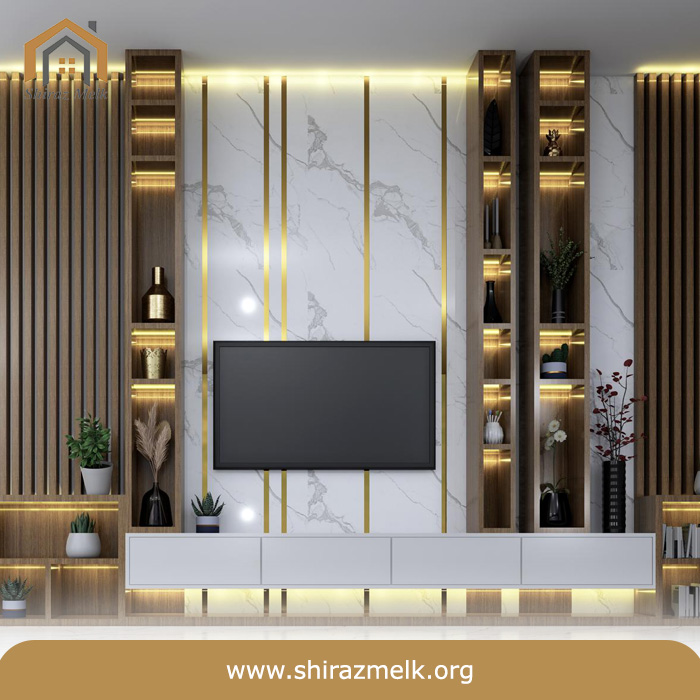 دکور پشت تلویزیون3