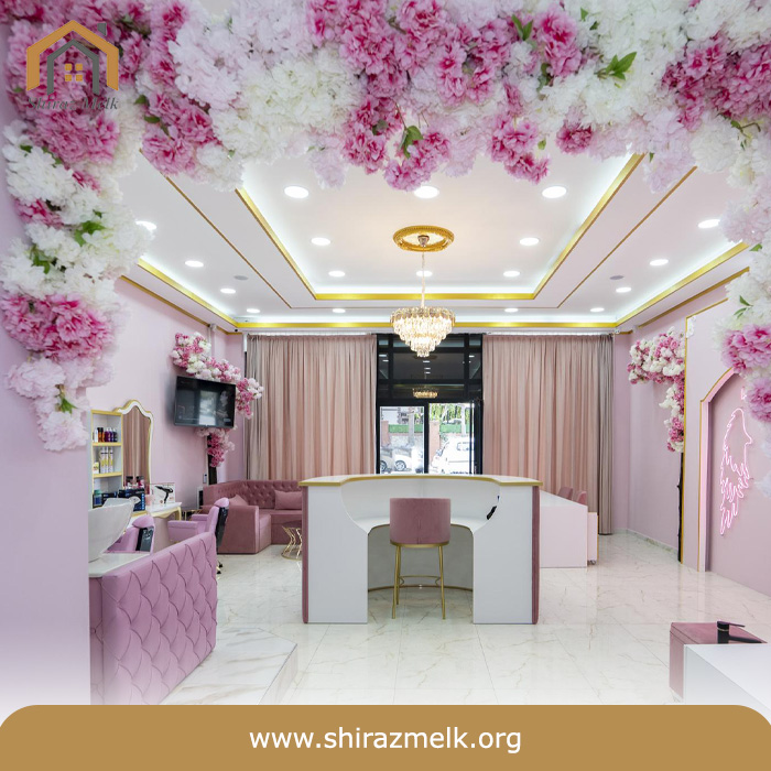 دکور سالن زیبایی زنانه4
