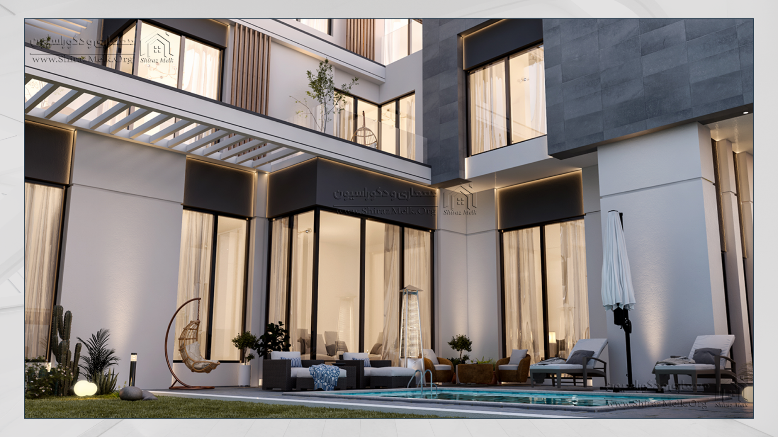 دکوراسیون ویلا در شیراز